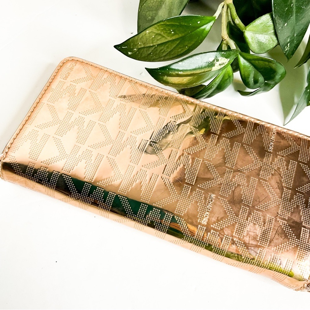 Michael Kors Rode Gold Women's Wallet - Picture 5 of 7
